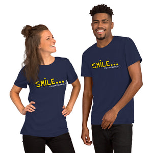 Smile - Tri-Blend Track Shirt