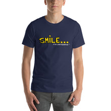 Load image into Gallery viewer, Smile - Tri-Blend Track Shirt
