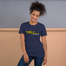 Load image into Gallery viewer, Smile - Tri-Blend Track Shirt
