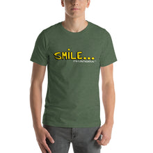 Load image into Gallery viewer, Smile - Tri-Blend Track Shirt
