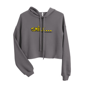 Smile - Crop Hoodie